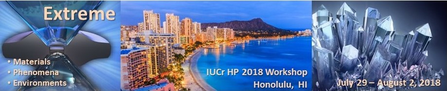 2018 Workshop of the IUCr Commission on High Pressure